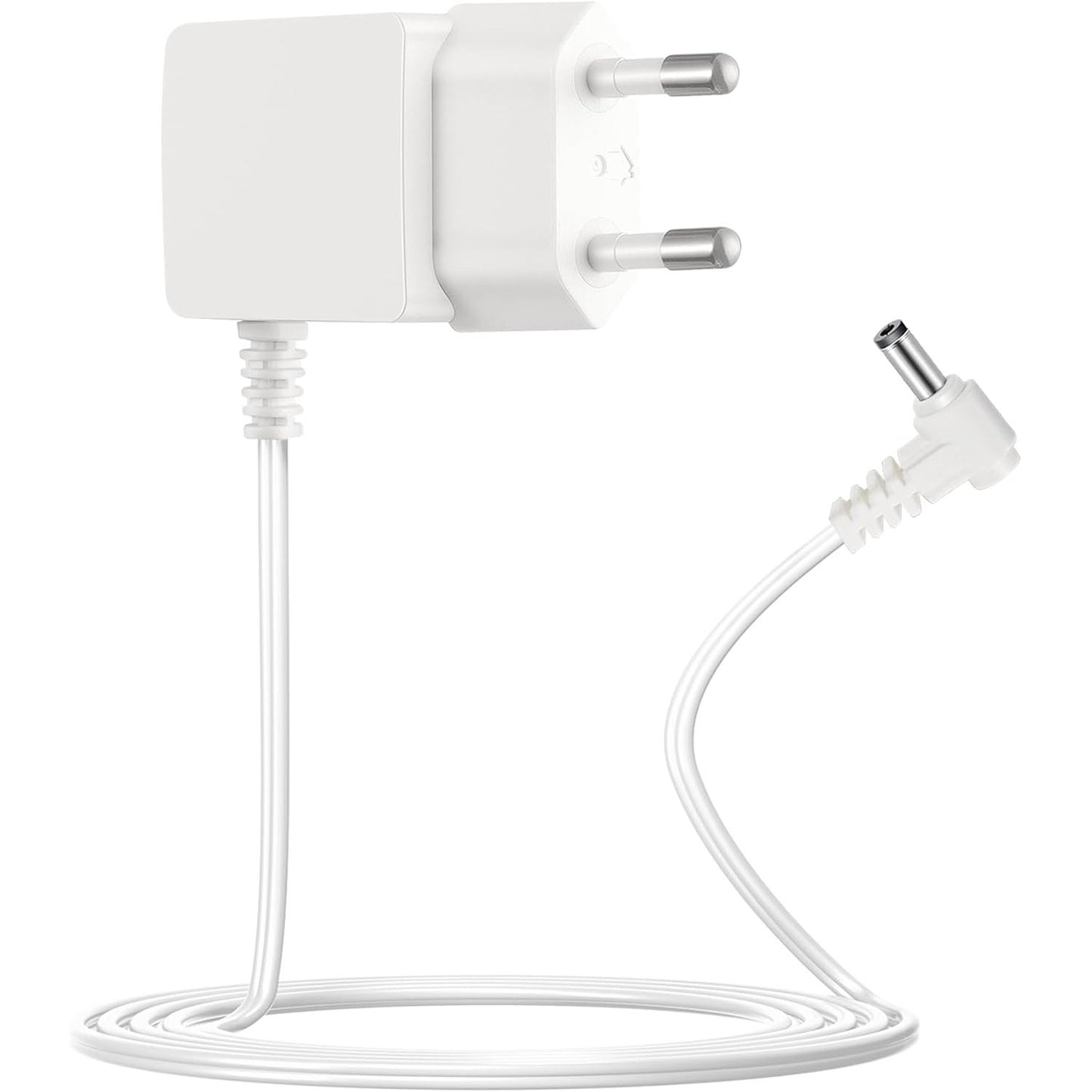 269230 - Furnizim me energji 5V 1A, 2 metra, kabllo për HelloBaby HB50, zëvendësuese për njësinë e prindit dhe foshnjës HB66, e bardhë