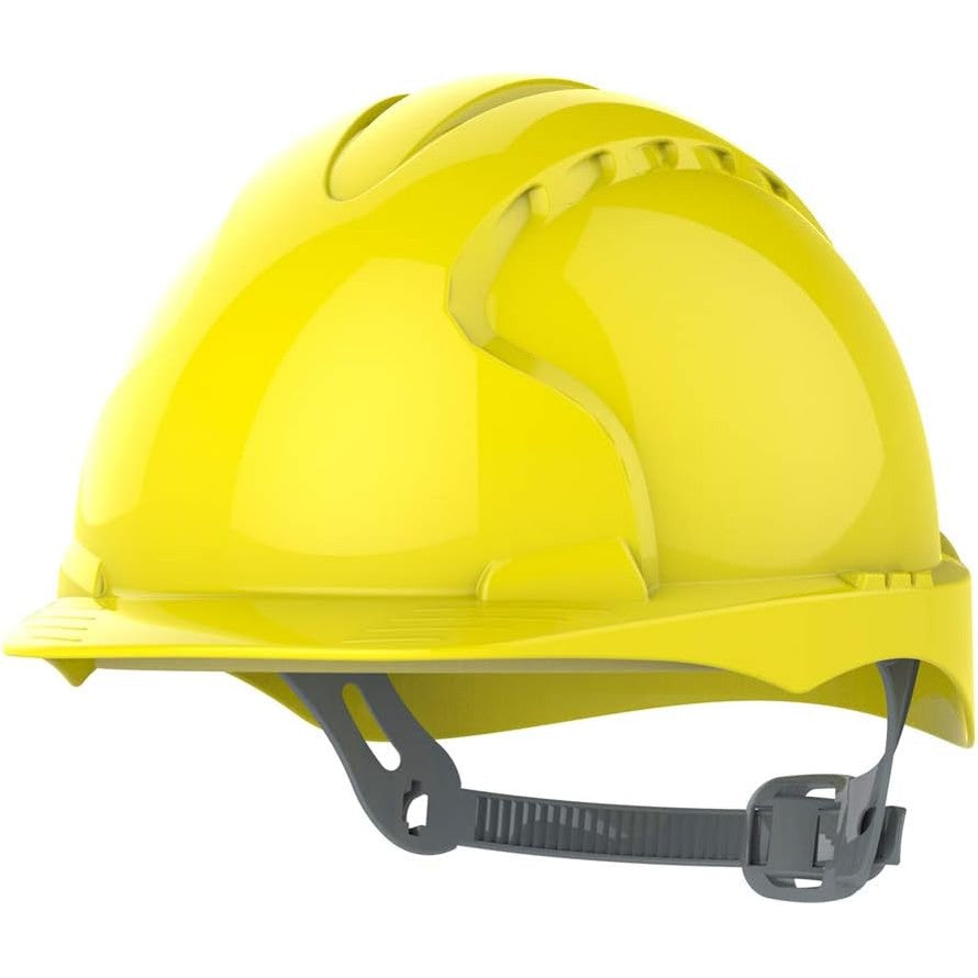 294453 - JSP Helmetë Sigurie EVO®2, E pa ventiluar, Vizore Standarde, Rregullim One Touch™, E Certifikuar EN397, Modeli: AJE030-000-200