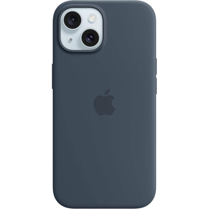 268005 - APPLE Mbështjellëse silikoni për iPhone 15 me MagSafe – Blu Storm