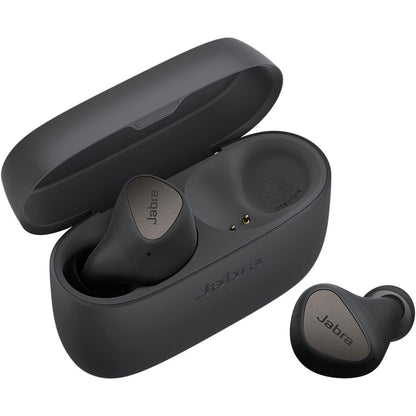 266085 - JABRA Kufje pa tel Elite 4 në vesh me anulim aktiv të zhurmës, Bluetooth, Spotify Tap Playback, Google Fast Pair, Microsoft Swift Pair - Gri e errët