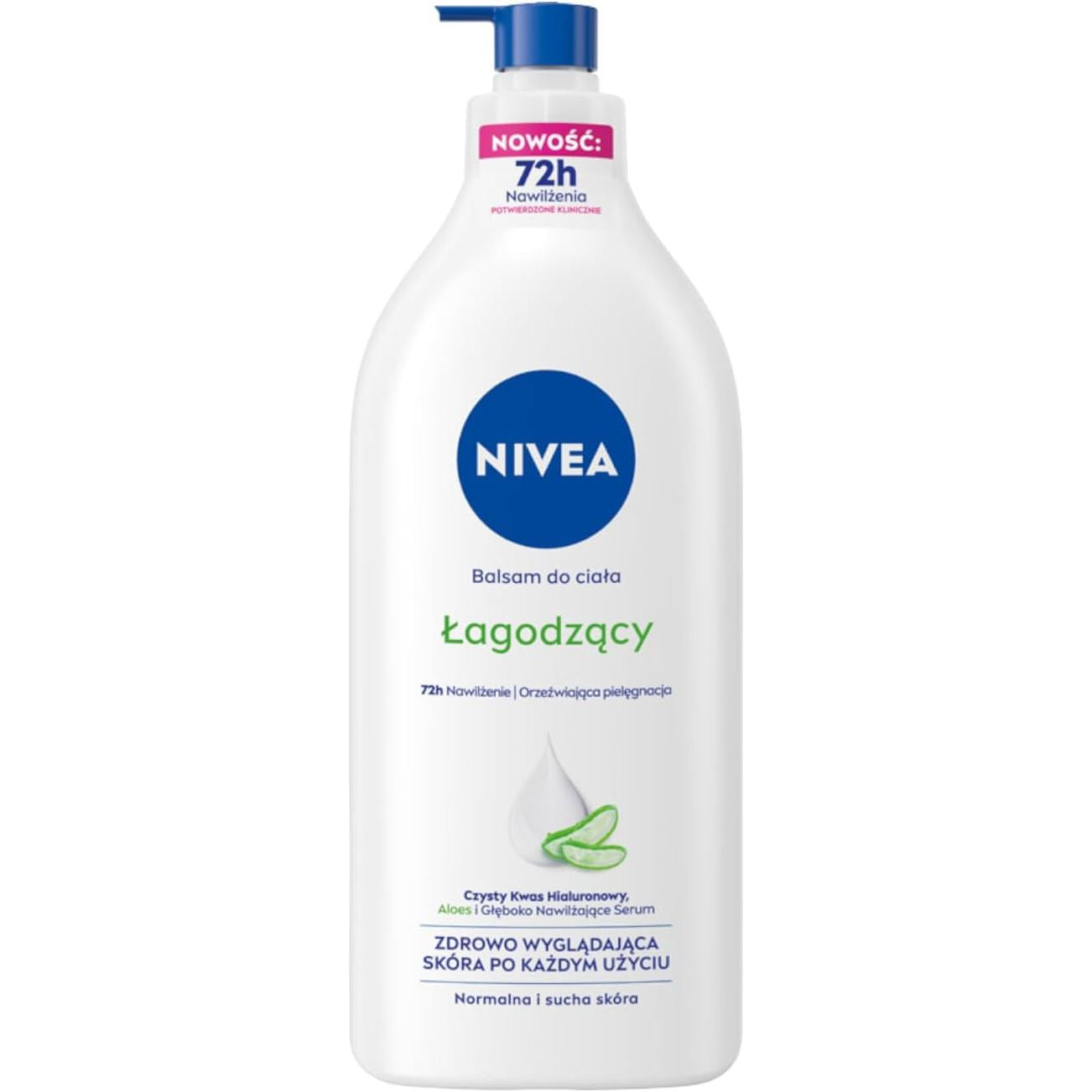 318063 - NIVEA Losion qetësues për trupin 5 në 1 Complete Care me Aloe Vera, me pompë, 625 ml