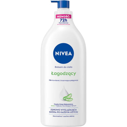 318063 - NIVEA Losion qetësues për trupin 5 në 1 Complete Care me Aloe Vera, me pompë, 625 ml