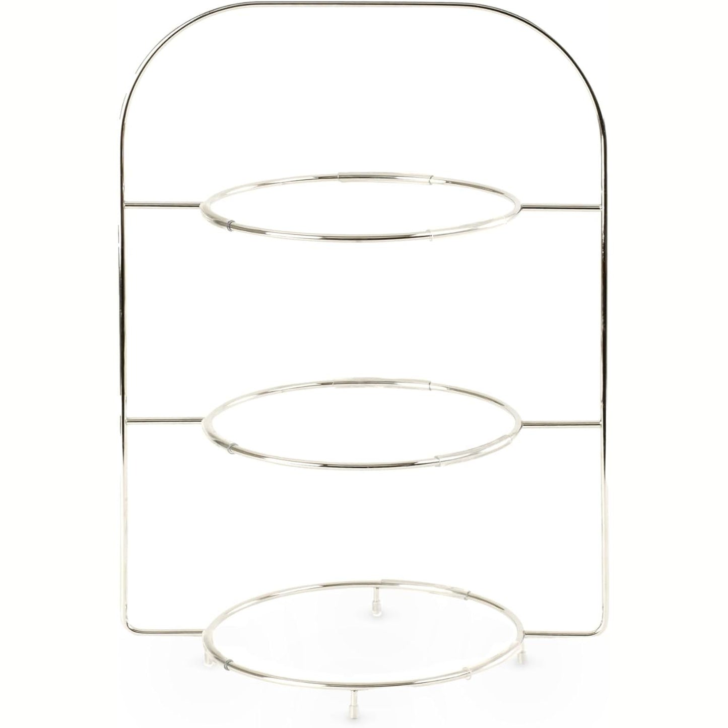 217698 - VILLEROY & BOCH - Stendë Servimi Anmut me 3 Kate, çelik inox, për pjatat, për bufet, dreka të mëngjesit, fruta ose ëmbëlsira