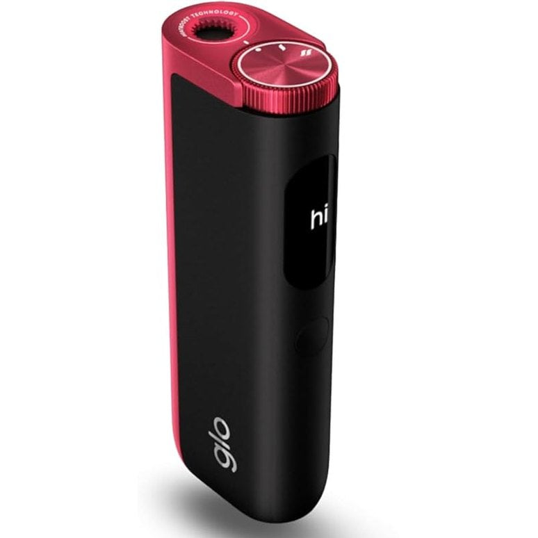 317139 - GLO Cigare Elektronike Hyper Pro, Pajisje Ngrohëse Duhani, E Zezë dhe e Kuqe