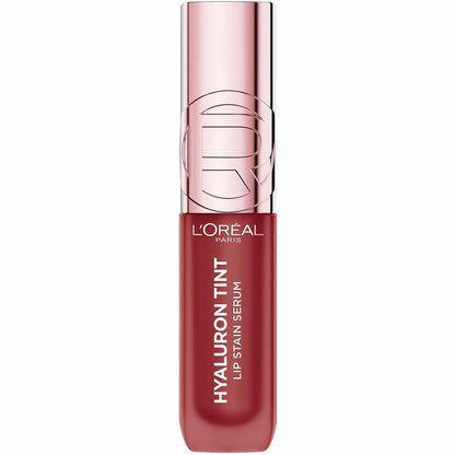 303551 - L'ORÉAL PARIS Serum për njolla buzësh Hyaluron Tint, ngjyrë pa peshë që zgjat 12 orë, shkëlqyes buzësh hidratues, ngjyra: 521 Bordeaux, 5 ml