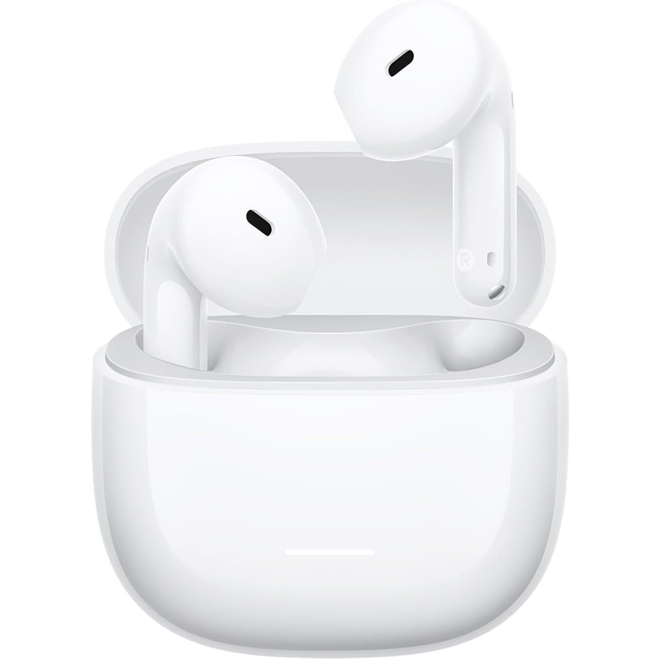 268685 - XIAOMI REDMI Buds 8 Active - Kufje Bluetooth pa tel, gjysmë-në-vesh, altoparlant 14.2 mm, deri në 37 orë kohë dëgjimi, Bluetooth 5.4, IP54, të bardha