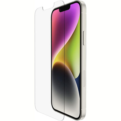 268588 - BELKIN Mbrojtës ekrani UltraGlass për iPhone 17e, 16e, 14, 13, 13 Pro, fortësi 9H, aplikim i lehtë pa flluska, shtresë antimikrobike
