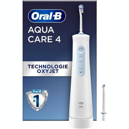 301673 - ORAL-B AquaCare Series 4, Ujitës Oral pa Kabllo, i Bardhë/Blu