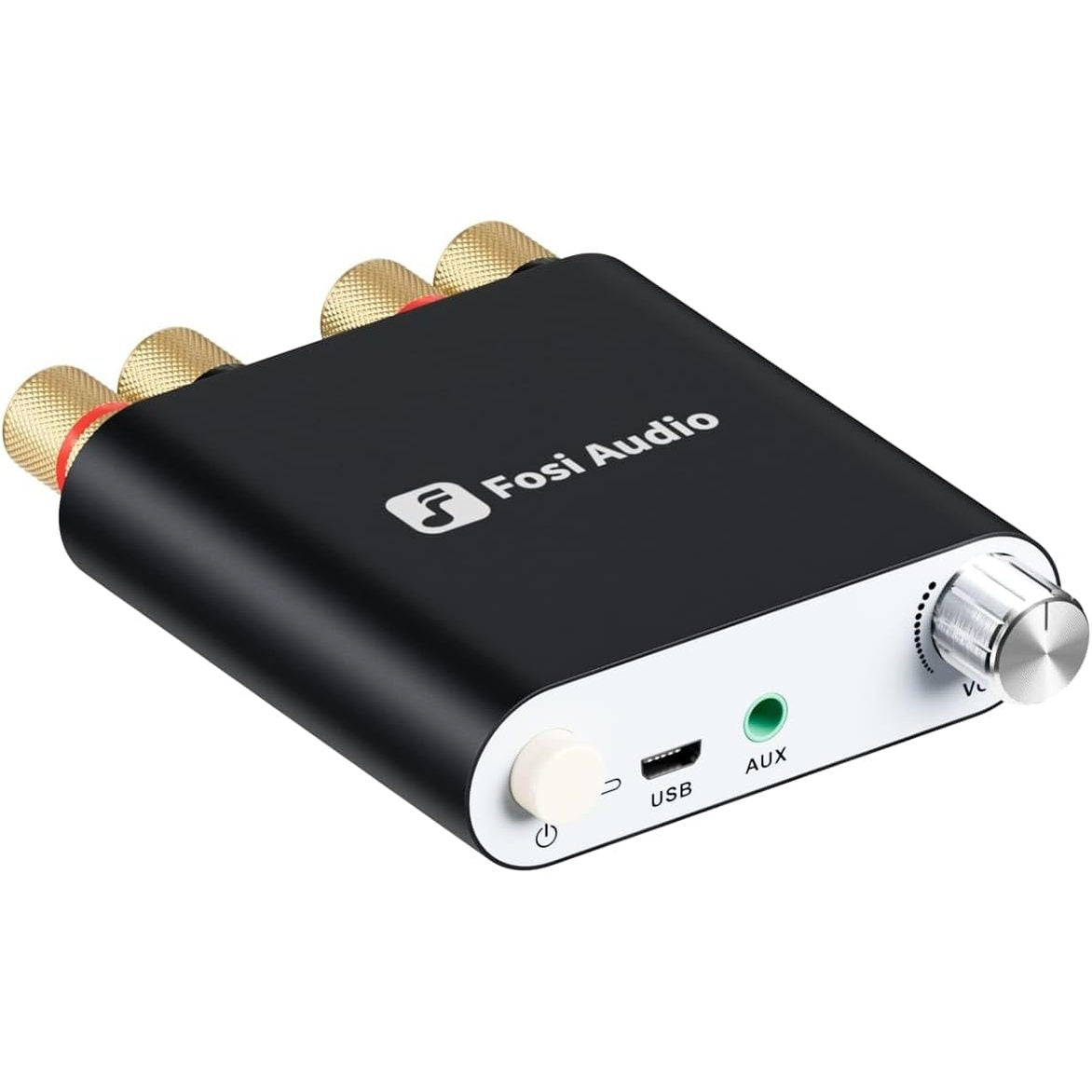 266455 - FOSI AUDIO Amplifikator Audio Mini Bluetooth 5.0 ZK-1002D, 100W x 2, Amplifikator Fuqie me Çip TPA3116D2, Hyrje AUX/USB/Audio, Amplifikator Dixhital Stereo HiFi