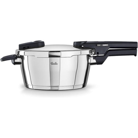 195062 - FISSLER Vitaquick Tenxhere me Presion nga Çeliku Inox, 3.5L, Ø 22 cm, 2 Nivele Gatimi, Përdorim për Induksion, E prodhuar në Gjermani
