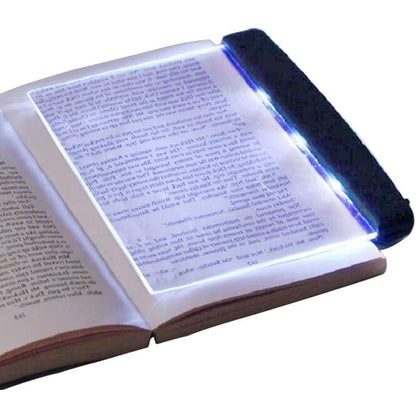 198456 - HERCHR Llambë Leximi Lightwedge, Panel LED për Libra, Dritë Portative e Sheshtë për Lexim Natën në Krevat