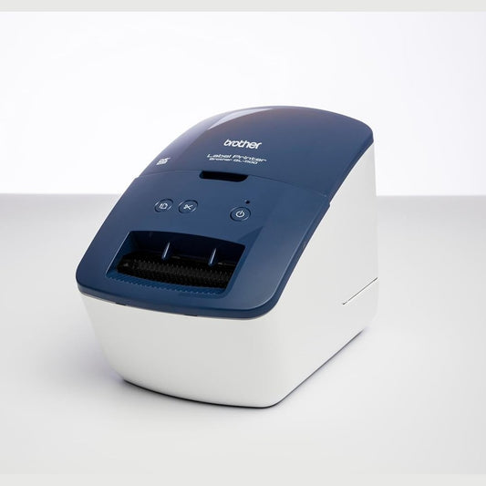 266114 - Brother QL-600 Printer Adresash dhe Etiketash Transporti | Lidhje USB për PC dhe Mac | Printon deri në 62 mm