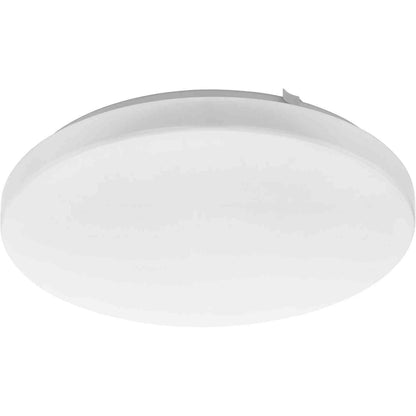 222512 - EGLO Dritë tavani e brendshme Frania-M Ø 33 cm, LED me detektor lëvizjeje, çelik dhe plastikë të bardhë