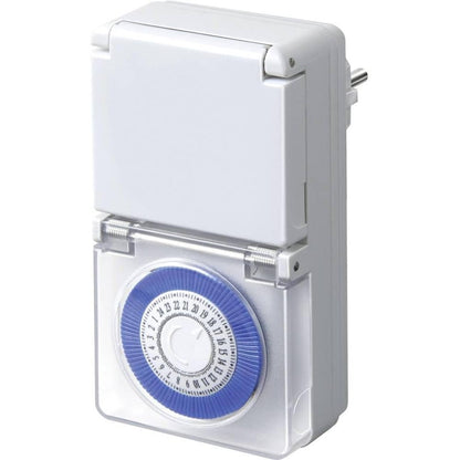 288973 - BRENNENSTUHL Timer mekanik MMZ 44 IP44, i bardhë, 1506170