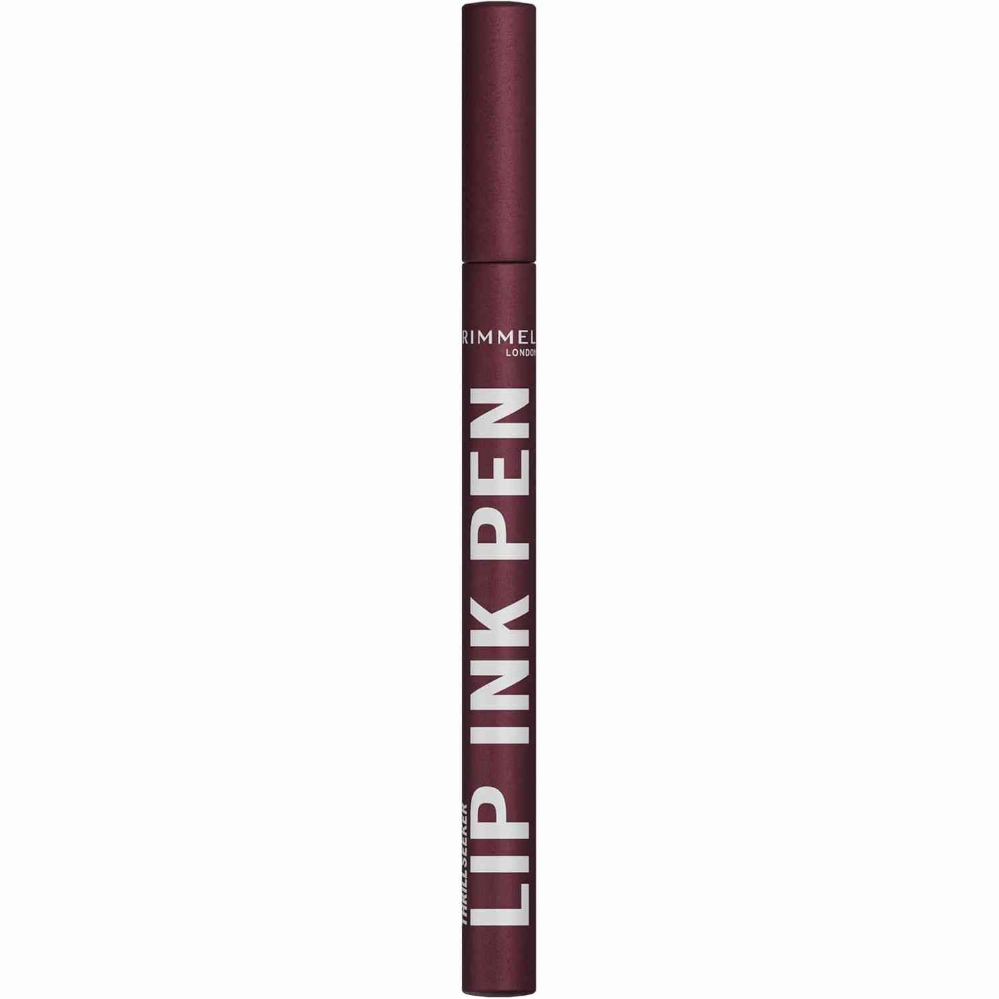272132 - RIMMEL LONDON Stilolaps me bojë buzësh Thrill Seeker, 230 Urban Stain, Buzëkuq, Aplikues stilolapsi preciz, Rezistent ndaj puthjeve, Formulë vegane, 1.7 ml