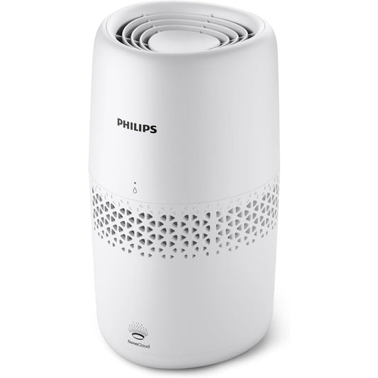 277387 - PHILIPS Lagështues ajri Seria 2000, Teknologjia NanoCloud, Lagështon dhoma deri në 31m², Rezervuar uji 2L, 99% më pak baktere, HU2510/10