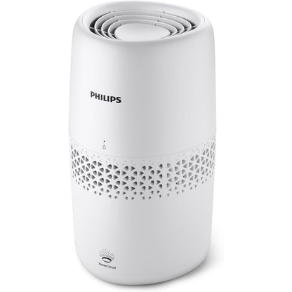 277388 - PHILIPS Lagështues ajri Seria 2000, Teknologjia NanoCloud, Lagështon dhoma deri në 31m², Rezervuar uji 2L, 99% më pak baktere, HU2510/10