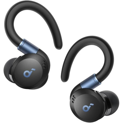273057 - Soundcore nga Anker Sport X20, Kufje pa Tel për Stërvitje, Grepa Veshësh Rrotullues, Anulim Zhurmash, IP68, Kohë Loje 48 Orë