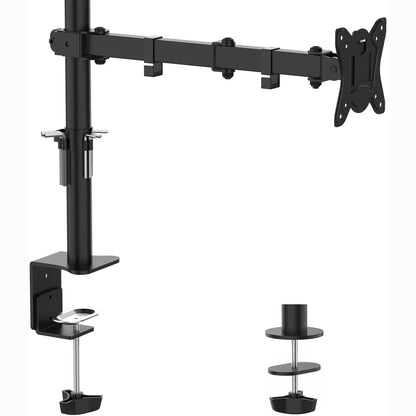 266748 - GRIFEMA Mbështetëse monitori për ekrane 13-32 inç, lartësi e rregullueshme, maksimumi 9 kg, VESA 75x75 / 100x100, e zezë, GB2001-1