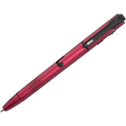239299 - OLIGHT Dritë stilolapsi EDC OPEN 3 4-në-1, LED Mini USB të rikarikueshme, 120 lumen, shumëfunksionale, e fortë, portative (e kuqe)