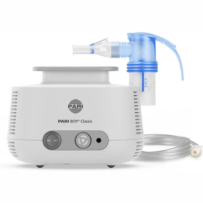 301581 - PARI Pajisje Klasike Inhalimi BOY, Inhalator Nebulizator me Kontroll PIF për Inhalim me Lagështi