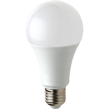 258461 - VELAMP Llambë LED A60, Mbulesë opali, Bazë E27, Fuqi 15W ekuivalente me 100W, Shkëlqim 1521lm, Temperatura ngjyrës 6500K