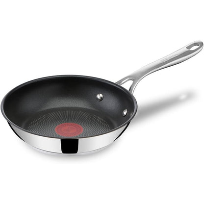221499 - TEFAL Tigan Jamie Oliver Cook's Direct, 20 cm, i pajtueshëm me induksion, çelik inox, dorezë me thumba