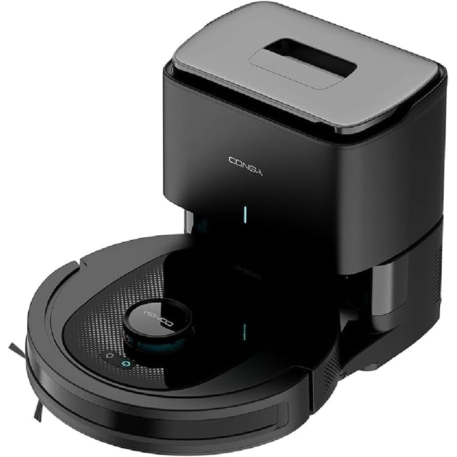 320777 - CECOTEC Fshesë me korrent robotike Conga 7490 Ultimate Home X-Treme, 2600 Pa, jetëgjatësi baterie 120 minuta, navigim me lazer