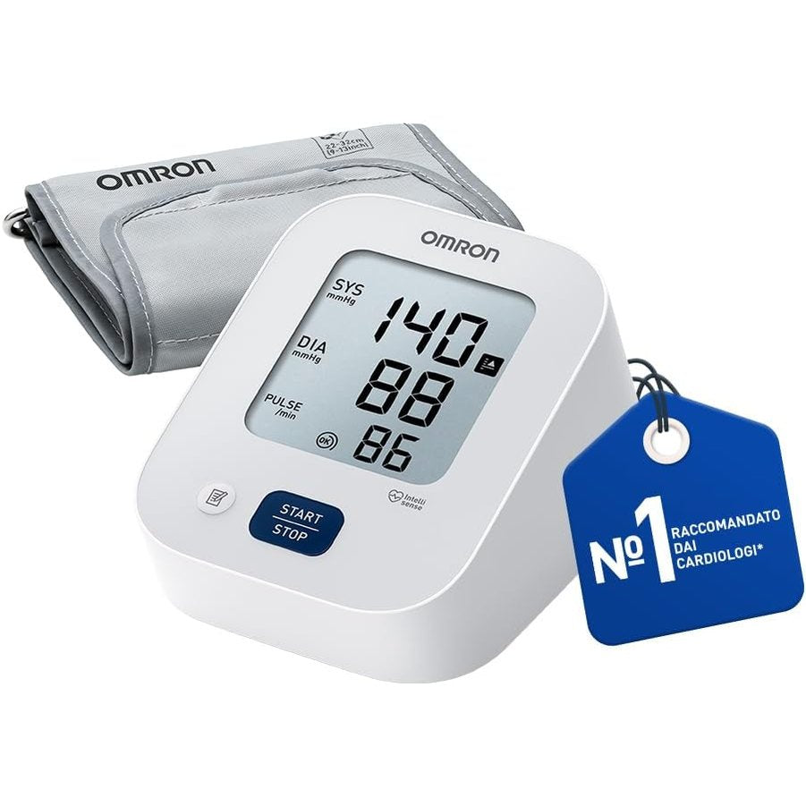 293339 - OMRON Monitor automatik i tensionit të gjakut X2 Basic, për krahun e sipërm, Zbulim i rrahjeve të parregullta, 22-32 cm