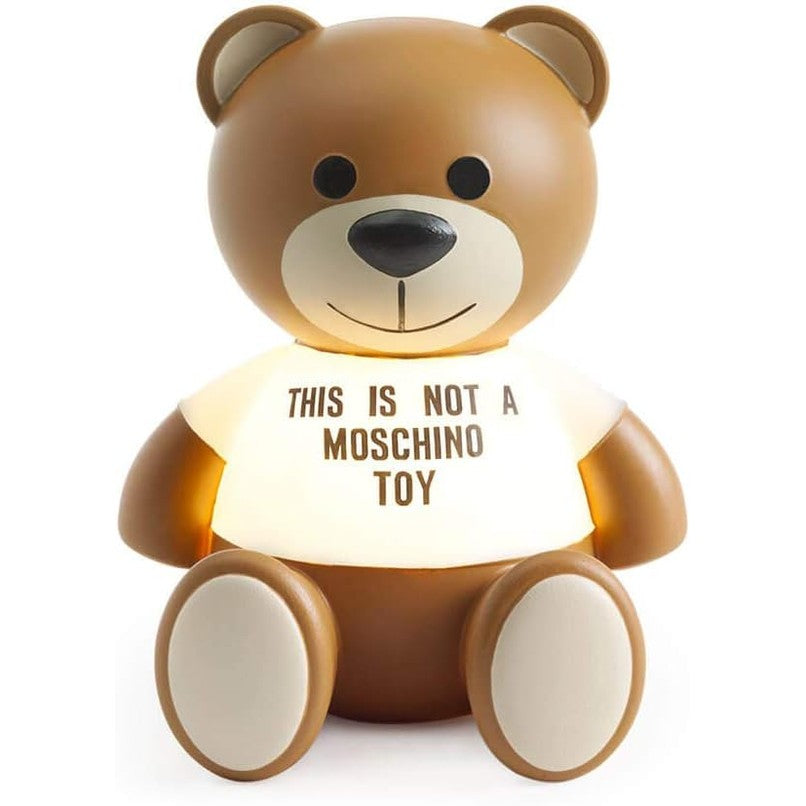 11362 - KARTELL TOY MOSCHINO Llambë Tavoline, 1.2 W, Teknopolimer Termoplastik i Lyer, Ngjyrë Kafe, Madhësia 25x30x24 cm