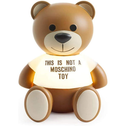 11362 - KARTELL TOY MOSCHINO Llambë Tavoline, 1.2 W, Teknopolimer Termoplastik i Lyer, Ngjyrë Kafe, Madhësia 25x30x24 cm