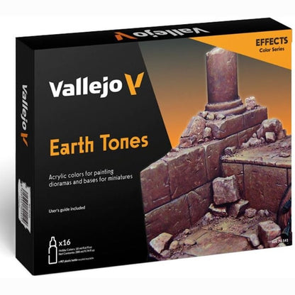 295725 - VALLEJO Set bojërash akrilike - 18 ml - me ngjyra modeli - përfundim mat - vetëniveluese - ideale për krijimin e modeleve dhe figurave