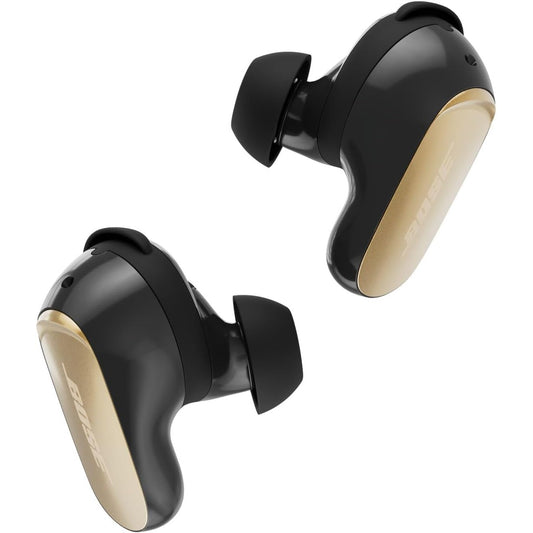 305015 - BOSE QUIETCOMFORT ULTRA KUFJE (GJENERATA E 2-TË), KUFJE PA TEL ME ANULIM ZHURME, JETËGJATËSIA E BATERISË DERI NË 6 ORË, IPX4, TINGULL ZHYTS, BAS I THELL, DESERT GOLD - EDICION I KUFIZUAR