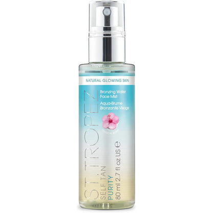 317237 - ST. TROPEZ Self-Nxirje Purity Water Bronzing Face Mist, Hipoalergjik, Tonik për Fytyrën, Transparent, 80 ml