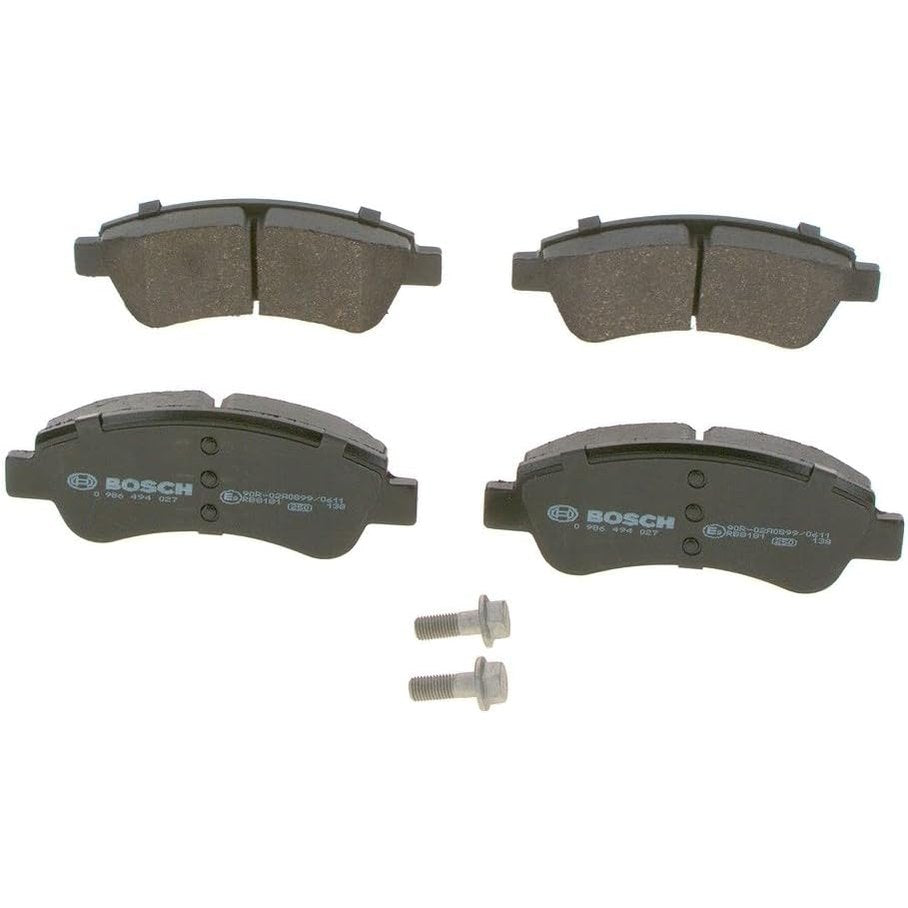 288986 - BOSCH Fletë frenash BP318 përpara - Set me 4 fletë, I çertifikuar ECE-R90, Pa bakër