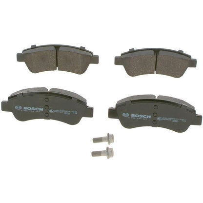 288986 - BOSCH Fletë frenash BP318 përpara - Set me 4 fletë, I çertifikuar ECE-R90, Pa bakër