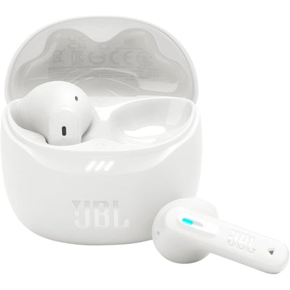 267874 - JBL Tune Flex 2, Kufje pa tel Bluetooth në vesh me anulim zhurmash, kohë riprodhimi 48 orë, IP54 rezistente ndaj ujit dhe pluhurit, lidhje me shumë pika, dizajn ergonomik, e bardhë