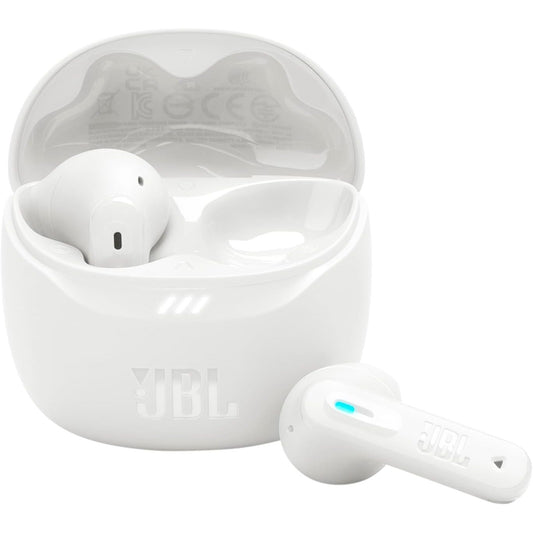 267874 - JBL Tune Flex 2, Kufje pa tel Bluetooth në vesh me anulim zhurmash, kohë riprodhimi 48 orë, IP54 rezistente ndaj ujit dhe pluhurit, lidhje me shumë pika, dizajn ergonomik, e bardhë