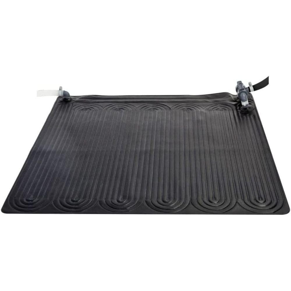 288884 - Intex 28685 Panel diellor për pishina, PVC, i zi, 120 x 120 cm, përfshirë adaptorin