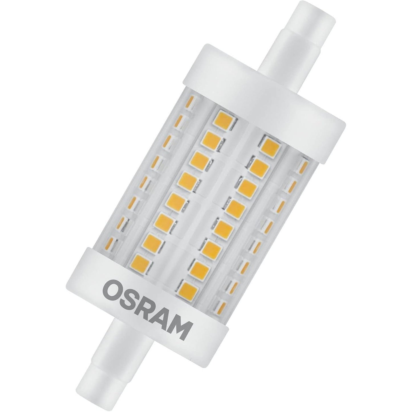 206196 - OSRAM Llambë LED 7W me Tub, Zëvendësim për Llambë 60W, Bazë R7s, E Bardhë e Ngrohtë (2700K), 1 Copë (1 Pako)