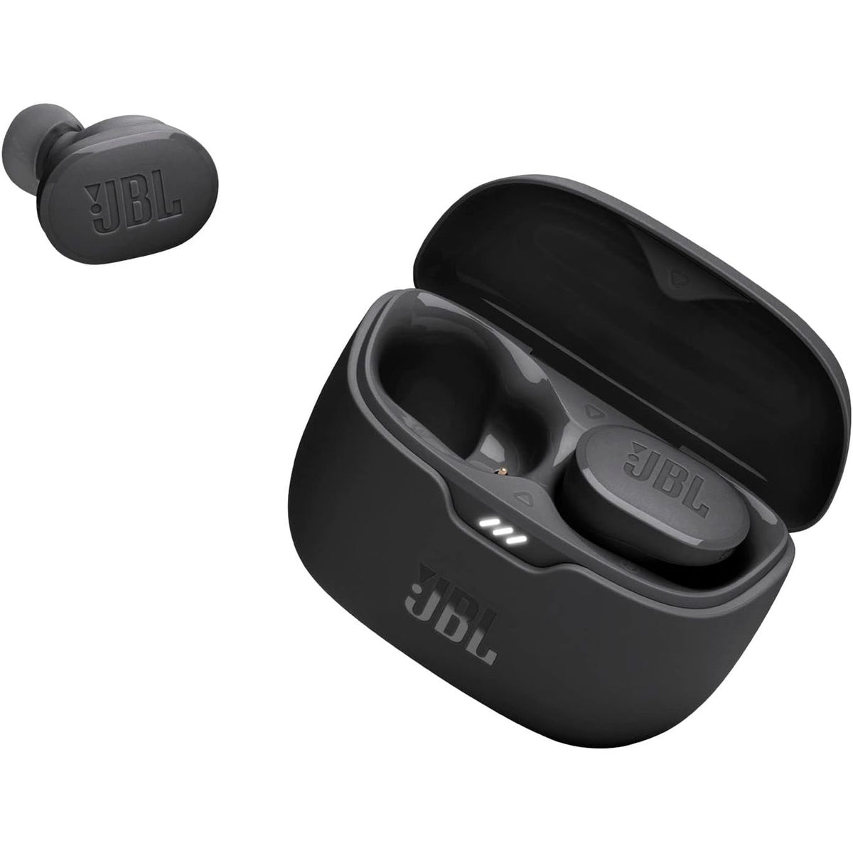 276108 - JBL TUNE BUDS – Kufje pa tel, rezistente ndaj ujit dhe me anulim zhurmash, Të zeza, Kapacitet deri në 48 orë dëgjim muzike