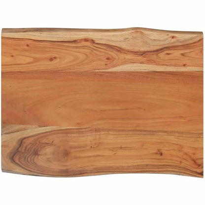 265347 - vidaXL Pllakë Tavoline 80×60×2.5 cm – Dru Akacie Masiv me Skaj Natyral