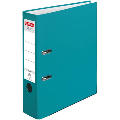 267097 - Herlitz Dosje Q. Kurriz 8 cm Fletë PP Organizues zyre për dokumente A4 Etiketë e zëvendësueshme Mekanizëm leve me shufër shtytëse Mban 600 fletë Menu e hollë