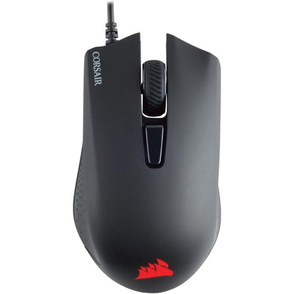 319983 - MAUS LOJËRASH CORSAIR HARPOON PRO RGB me tela, 12,000 DPI, 6 butona të programueshëm, i pajtueshëm me iCUE, i lehtë për FPS/MOBA, i zi