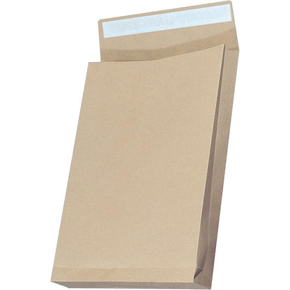 310461 - RBD Zarfa me shirit silikoni, PRODUKTE ZYRE HK B4 250x353 mm 130gsm, 25 copë, Kafe