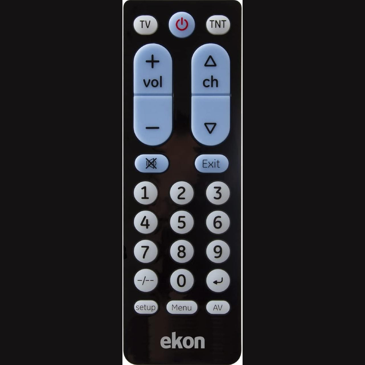 276926 - Ekon – Telekomandë Universale 2-në-1, për TV, DVD, Blue-Ray, Infra të Kuqe