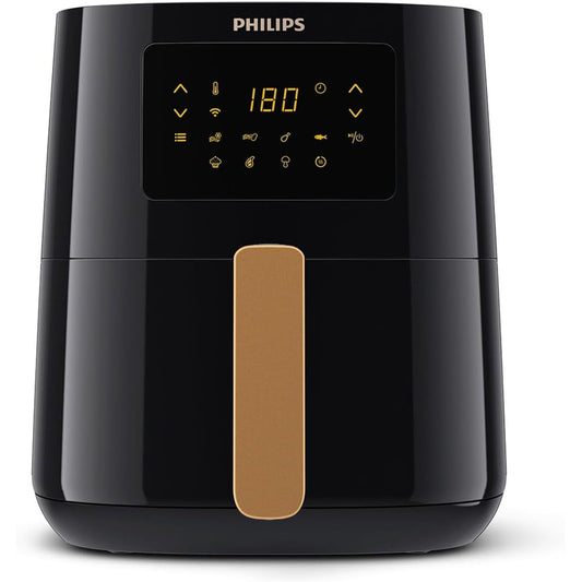 144114 - PHILIPS Airfryer Seria 5000, Fritezë me Ajër të Nxehtë, 4.1L (0.8Kg), 13-në-1, e Lidhur me Wi-Fi, Teknologji Rapid Air, Aplikacion Recetash, L, Modeli HD9255/80
