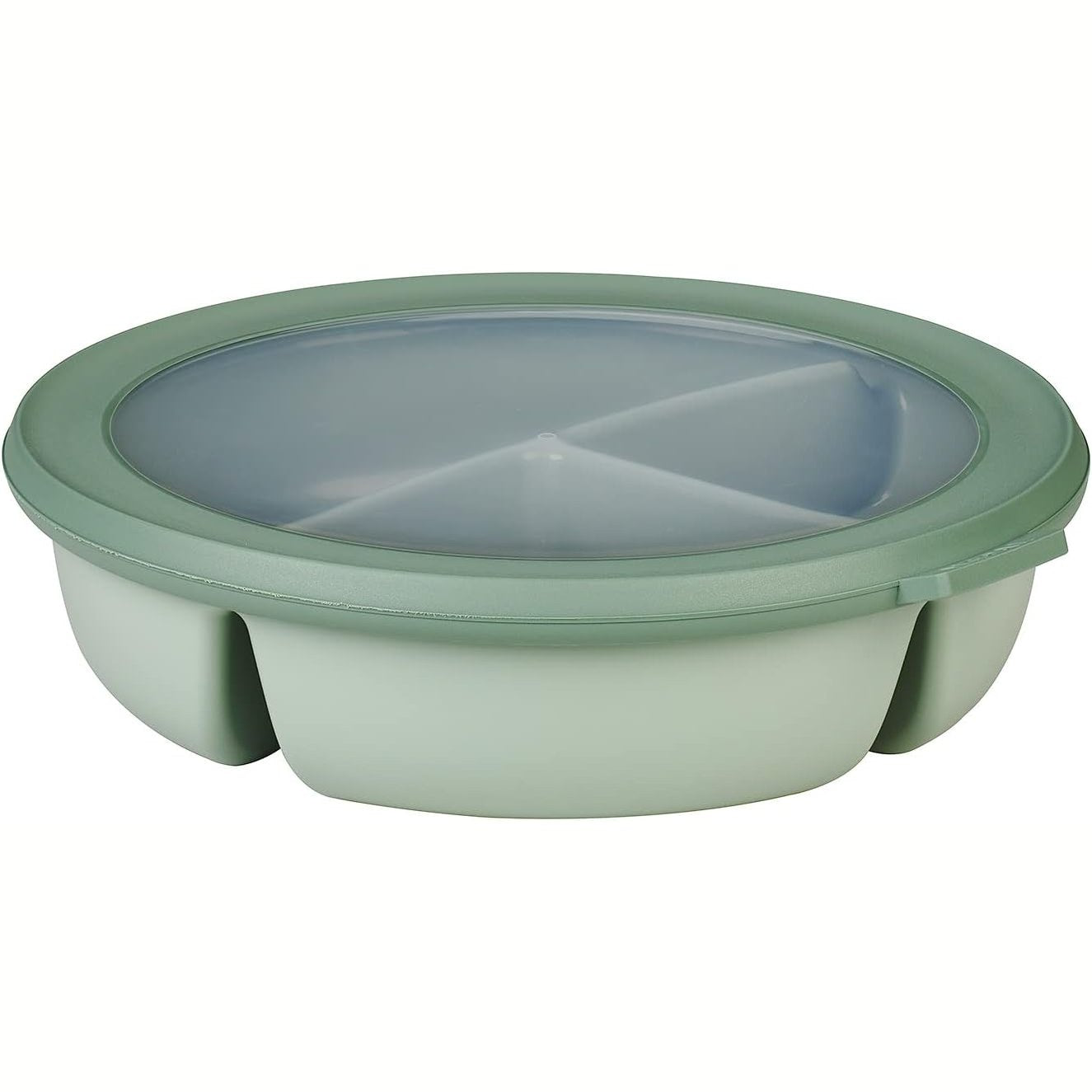 228537 - MEPAL Kuti Përgatitjeje Vaktesh Cirqula, Tas Bento me 3 Ndarje, Enë Hermetike për Ruajtjen e Ushqimit, 1000 ml, Sherbele Nordike