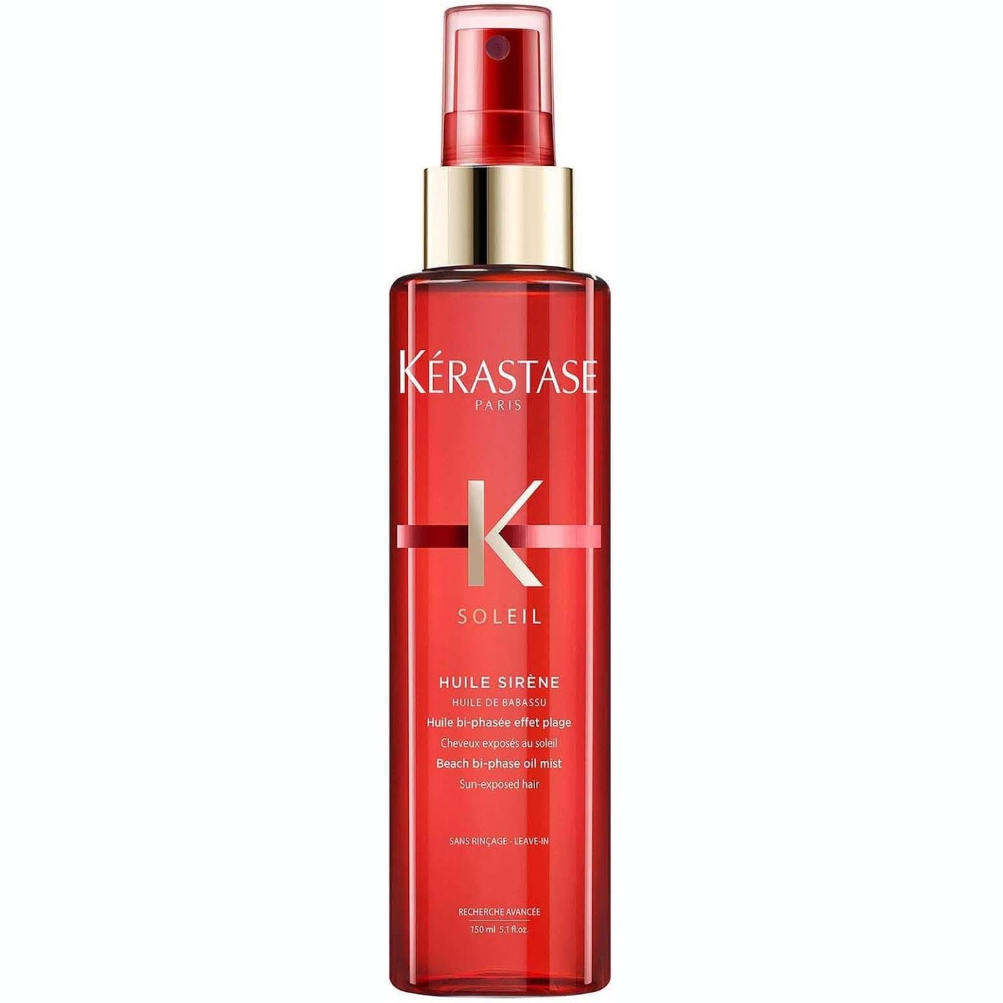 316610 - KÉRASTASE Vaj flokësh Soleil pa shpëlarje, mbrojtje UV, për të gjitha llojet e flokëve, 150 ml