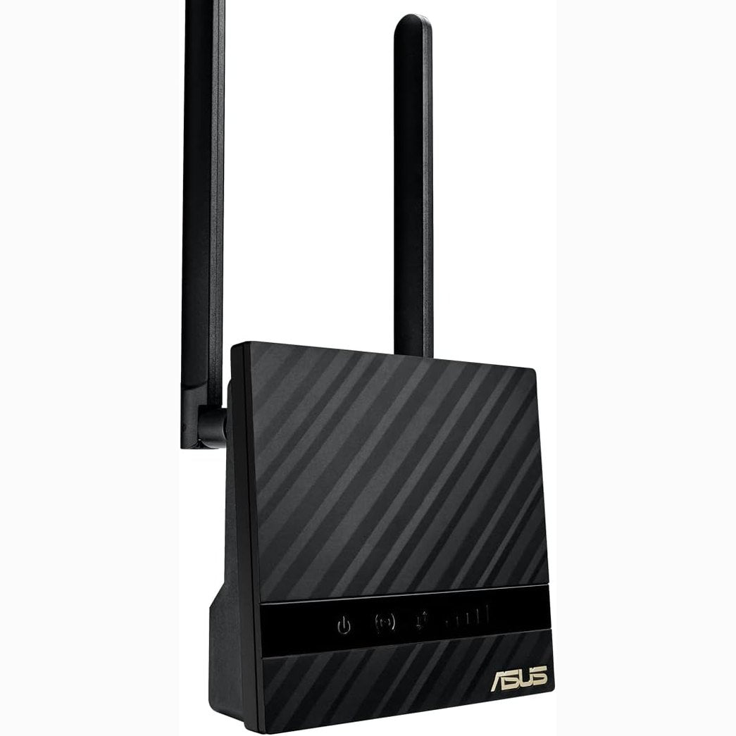 276202 - ASUS 4G-N16, Modem Router LTE, shpejtësi interneti deri në 150Mbps, lidhje WiFi ultra e shpejtë, portë Ethernet, i përputhshëm me kartat SIM të të gjithë operatorëve, i zi